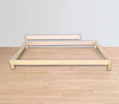 Bara de Protectie Siguro, Transilvan, Latura Lunga, Lemn Masiv, 155x27x5 cm, Natur
