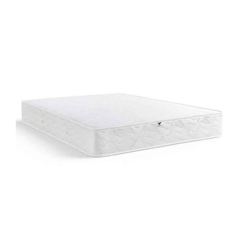 Saltea Ortopedica Transilvan, SweetDreams, Hipoalergenic, Spuma Poliuretanica, Arcuri Bonell, Buton de Aerisire, Textil Ecologic, 120x200x20 cm, Alb