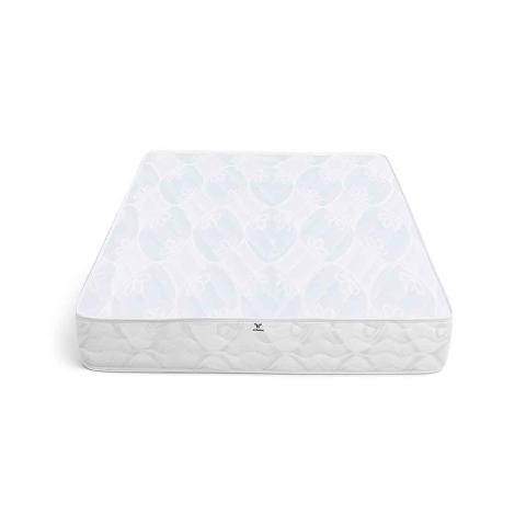 Saltea Ortopedica Transilvan, SweetDreams, Hipoalergenic, Spuma Poliuretanica, Arcuri Bonell, Buton de Aerisire, Textil Ecologic, 120x200x20 cm, Alb
