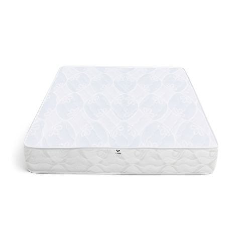 Saltea Ortopedica Transilvan, SweetDreams, Hipoalergenic, Spuma Poliuretanica, Arcuri Bonell, Buton de Aerisire, Textil Ecologic, 140x200x20 cm, Alb