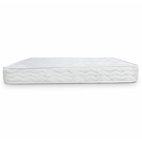 Saltea Ortopedica Transilvan, SweetDreams, Hipoalergenic, Spuma Poliuretanica, Arcuri Bonell, Buton de Aerisire, Textil Ecologic, 140x200x20 cm, Alb