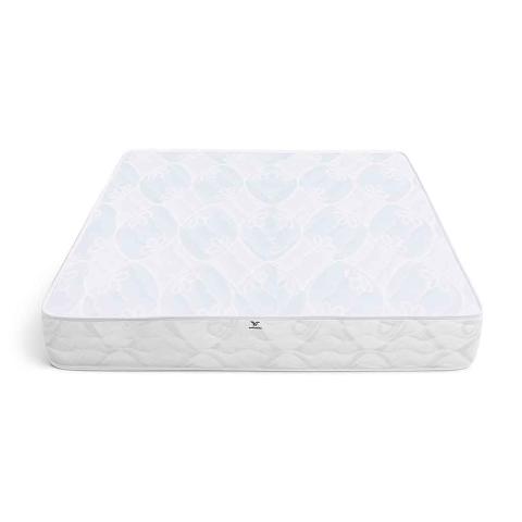 Saltea Ortopedica Transilvan, SweetDreams, Hipoalergenic, Spuma Poliuretanica, Arcuri Bonell, Buton de Aerisire, Textil Ecologic, 160x200x20 cm, Alb