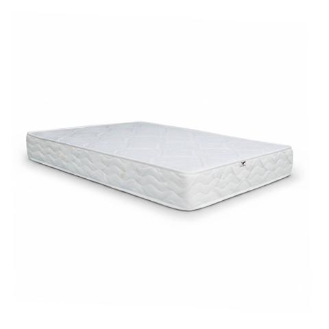 Saltea Ortopedica Transilvan, SweetDreams, Hipoalergenic, Spuma Poliuretanica, Arcuri Bonell, Buton de Aerisire, Textil Ecologic, 90x200x20 cm, Alb