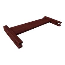Bara de Protectie Siguro, Transilvan, Latura Scurta, Tablie Cap, Lemn Masiv, 75x27x5 cm, Cires