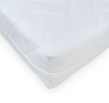 Saltea Ortopedica, SweetSleep, Arcuri Pocket Spring, Fermitate Medie, Textil Ecologic, Husa Detasabila, Transilvan, 140x200x24 cm, Alb