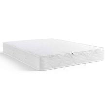 Saltea Ortopedica Transilvan, SweetDreams, Hipoalergenic, Spuma Poliuretanica, Arcuri Bonell, Buton de Aerisire, Textil Ecologic, 140x200x20 cm, Alb
