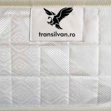 Saltea Ortopedica Transilvan, SweetDreams, Hipoalergenic, Spuma Poliuretanica, Arcuri Bonell, Buton de Aerisire, Textil Ecologic, 160x200x20 cm, Alb