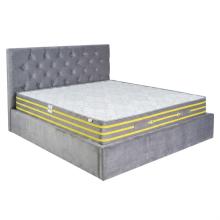 Saltea Premier Plus, SweetSleep, Arcuri Bonell, Fermitate Ridicata, Textil Ecologic, Fata Vara si Iarna, Bumbac Natural si Lana, Transilvan, 160x200x2
